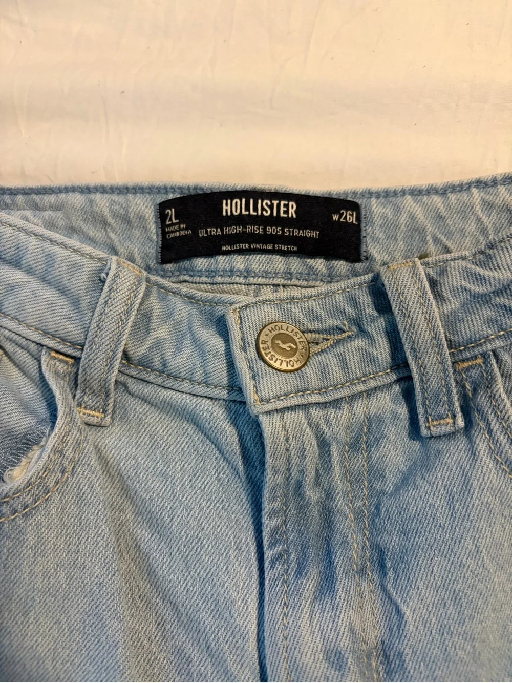 Hollister light blue
